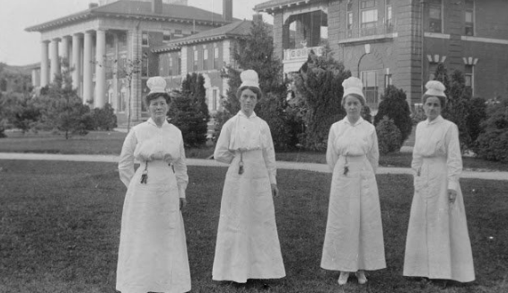 Restored grave markers with names at Dorothea Dix Cemetery