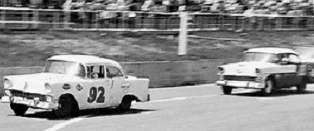 Crowds at Raleigh Speedway during a race