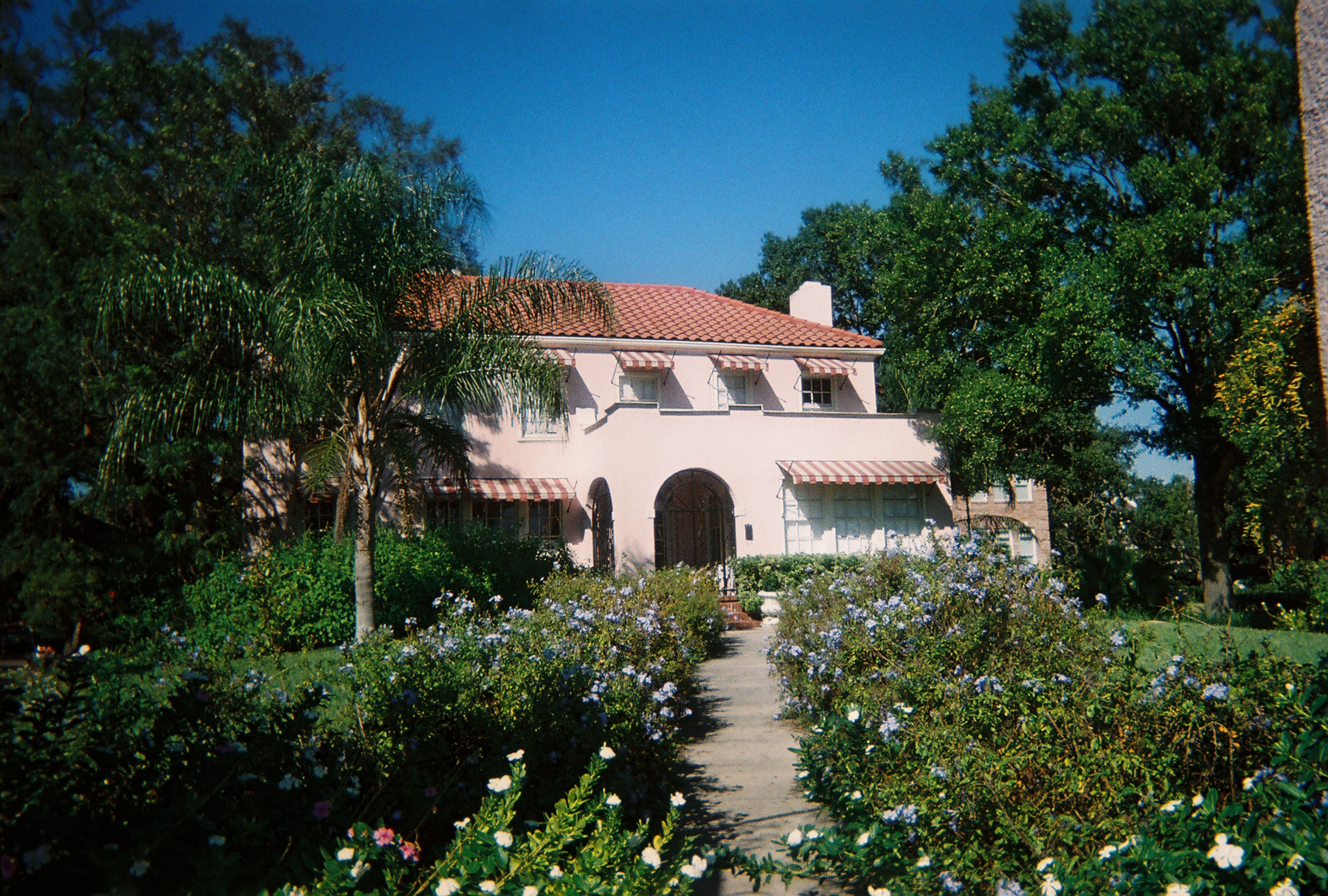 A grand Victorian house in Hyde Park Historic District, Tampa, Florida